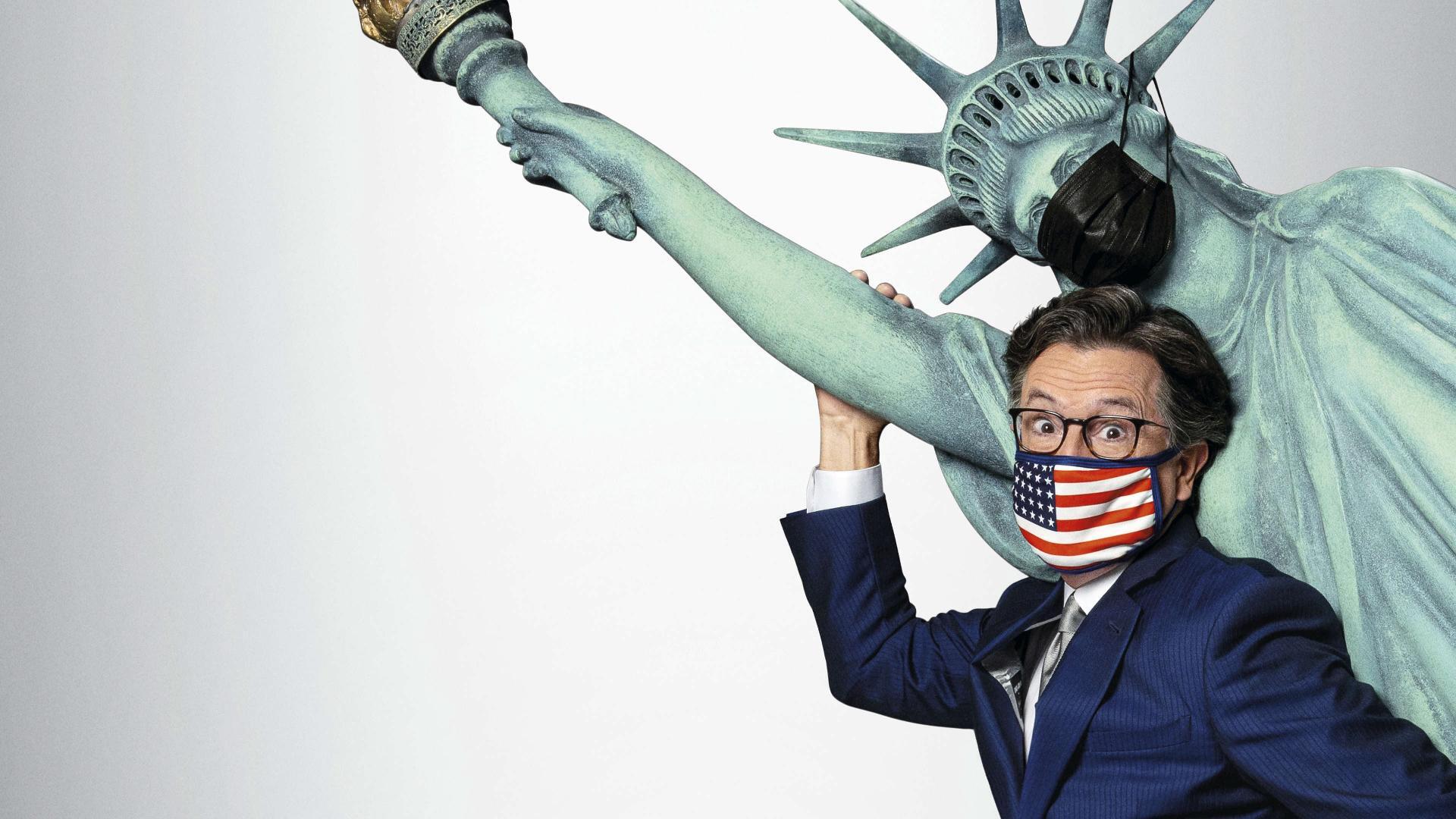 სტივენ კოლბერტსის არჩევნების ღამე 2020: დემოკრატიის ბოლო ძალა: ხელახლა ავაშენოთ ამერიკა / Stephen Colbert's Election Night 2020: Democracy's Last Stand: Building Back America Great Again Better 2020