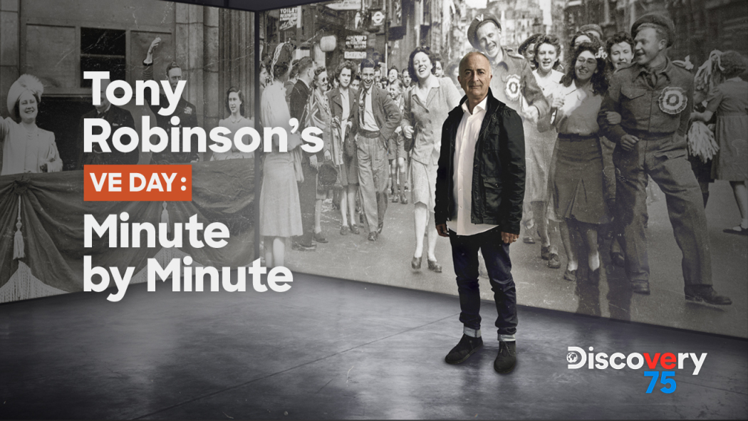 ტონი რობინსონი : გამარჯვების დღე წუთიწუთ / Tony Robinson's VE Day Minute by Minute