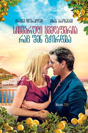 სიყვარული ყველაფერია, რაც შენ გჭირდება / Love Is All You Need
