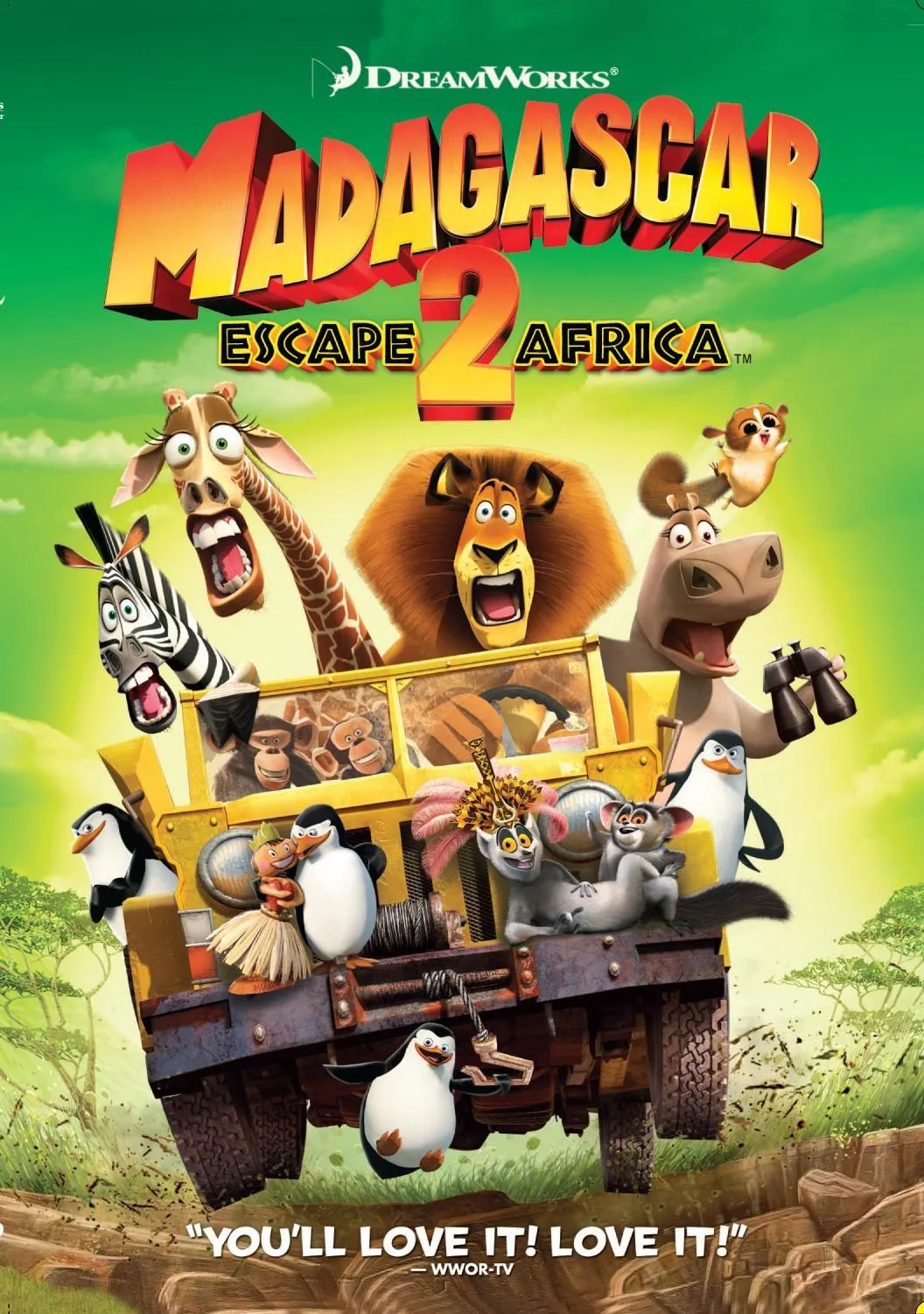 მადაგასკარი 2 (ქართულად) / Madagascar: Escape 2 Africa ქართულად 2008 / madagaskari 2 qartulad