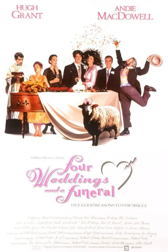 ოთხი ქორწილი და ერთი დაკრძალვა (ქართულად) / Four Weddings and a Funeral ქართულად 1994 / otkhi kortsili da erti dakrdzalva qartulad