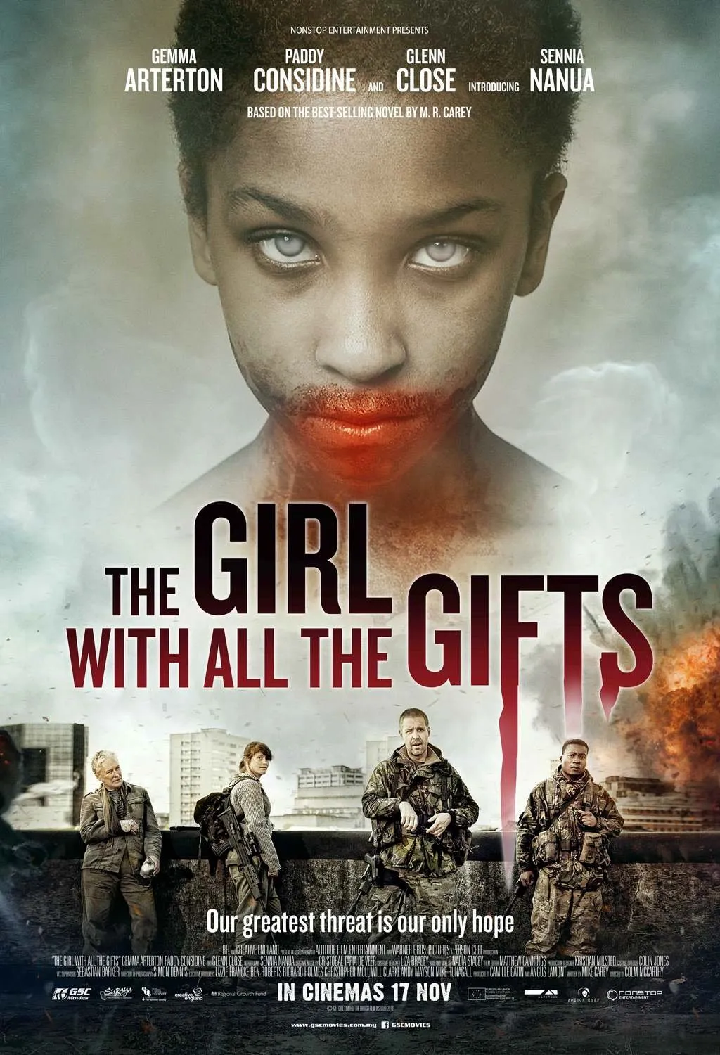 გოგონა საჩუქრებით (ქართულად) / The Girl with All the Gifts ქართულად 2016 / gogona sachukrebit qartulad