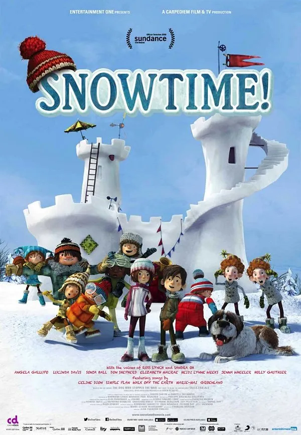 ბრძოლა თოვლის მეშვეობით (ქართულად) / Snowtime! ქართულად 2015 / brdzola tovlis meshveobit qartulad