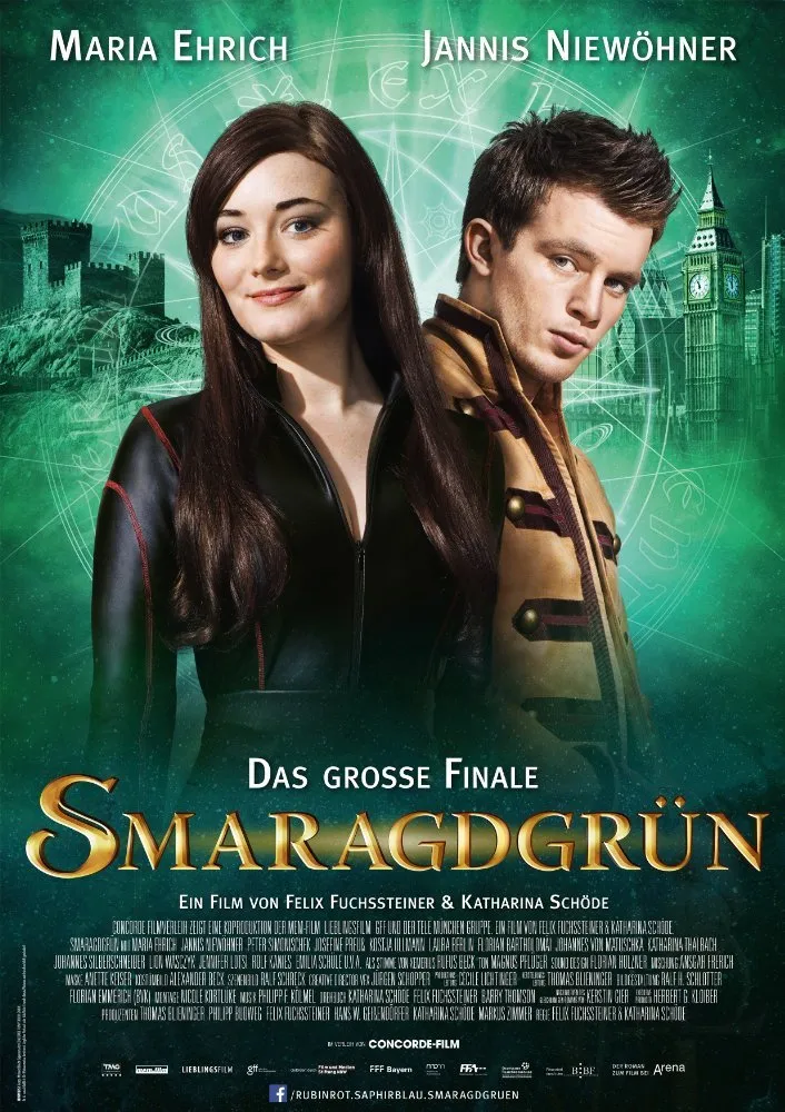 ტაიმლესი 3: ზურმუხტისფერი (ქართულად) / Emerald Green (Smaragdgrün) ქართულად 2016 / taimlesi 3 zurmukhtisperi qartulad