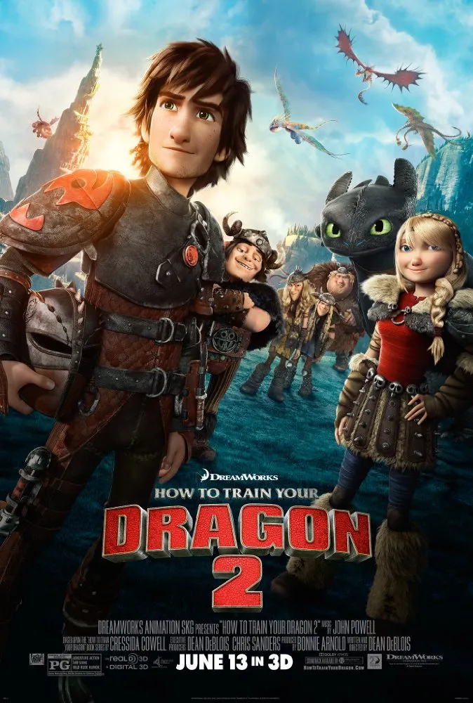 როგორ მოვათვინიეროთ დრაკონი 2 (ქართულად) / How to Train Your Dragon 2 ქართულად 2014 / rogor movatvinierot drakoni 2 qartulad