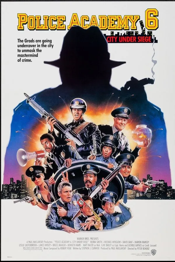 პოლიციის აკადემია 6 (ქართულად) / Police Academy 6: City Under Siege ქართულად 1989 / politsiis akademia 6 qartulad