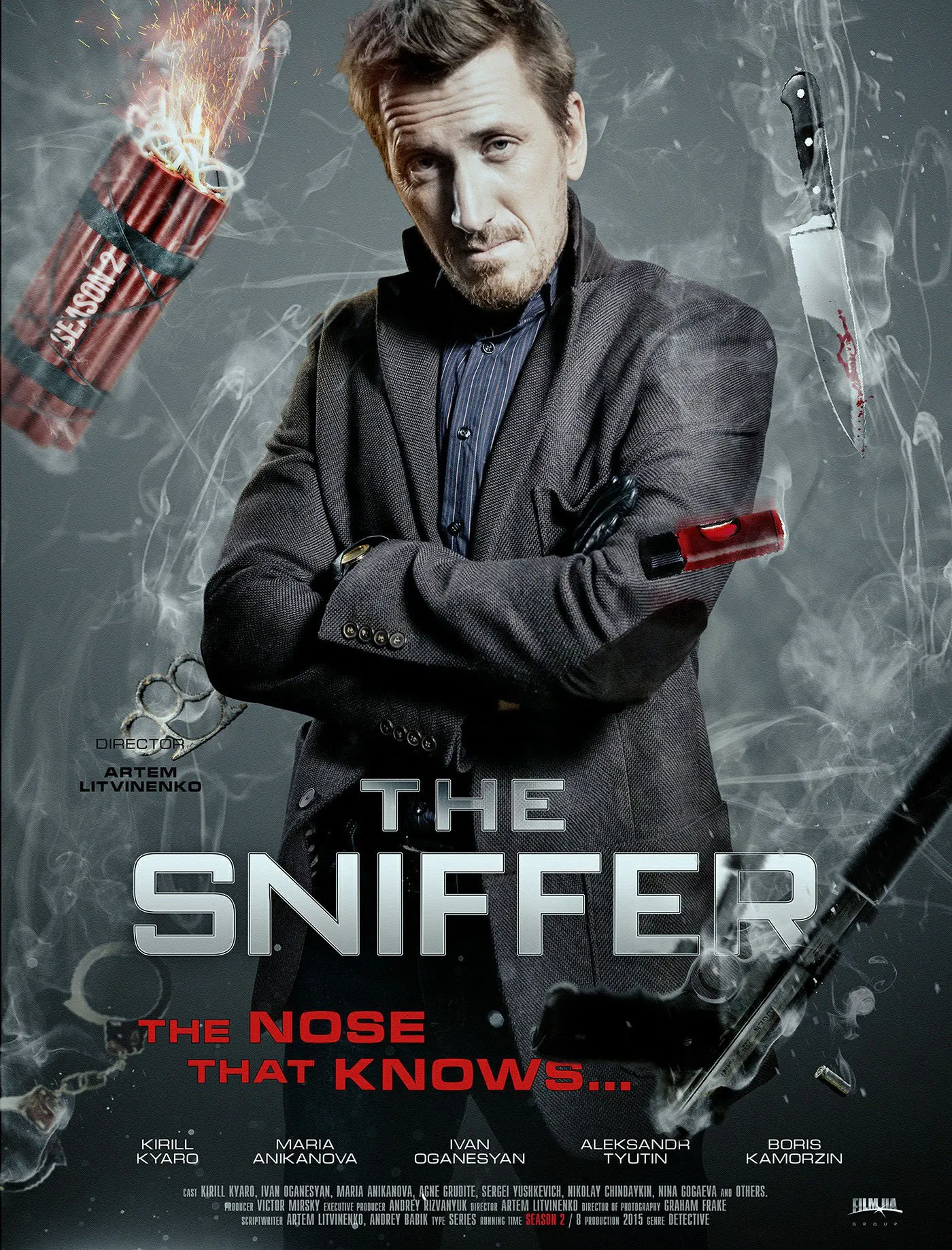 მყნოსავი სეზონი 3 (ქართულად) / The Sniffer Season 3 (Нюхач) ქართულად 2017 / mqnosavi sezoni 3 qartulad